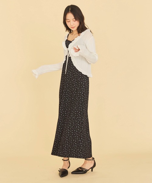 「archives」 キャミソールワンピース MEDIUM アイボリー レディース_画像6