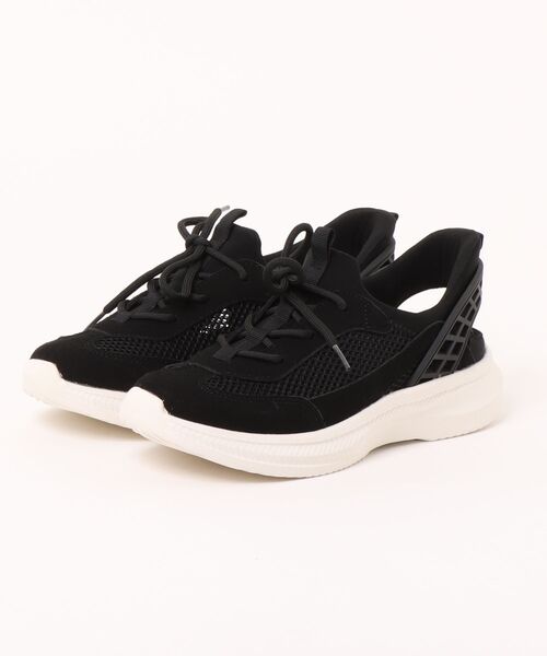 厚底 サンダル 「SHOP select」 ハンズフリー スニーカーサンダル レディース | Piedi Nudi
