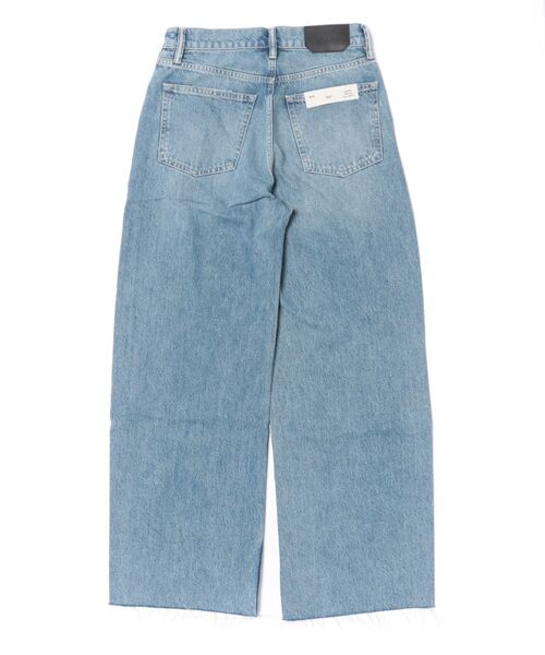 ワイドパンツ ジーンズ デニム デニムパンツ レディースの画像