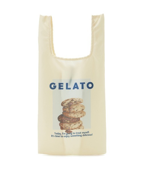 GELATO PIQUE バッグ gelato pique（ジェラートピケ） エコバッグ HIGH CALORIEワンポイント