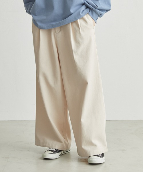 「molk」 チノパンツ L アイボリー メンズ_画像6