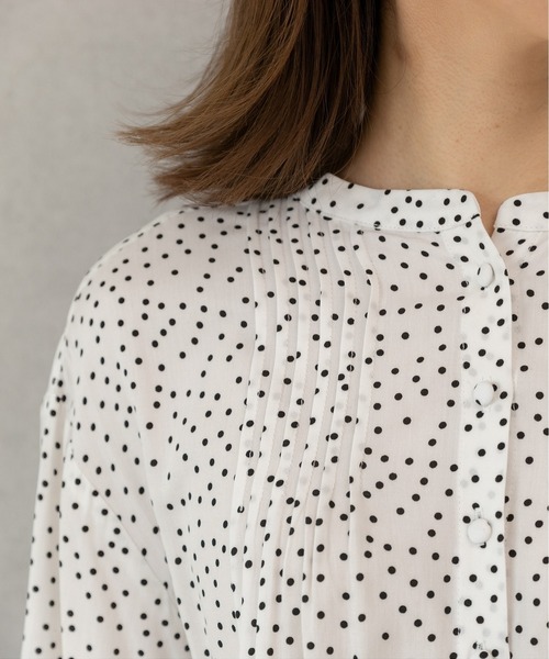 「PREFERIR」 長袖ワンピース MEDIUM グレー レディース_画像7