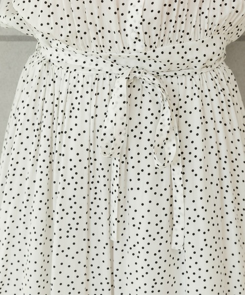 「PREFERIR」 長袖ワンピース MEDIUM グレー レディース_画像9