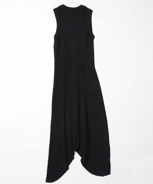 「ALLSAINTS」 ノースリーブワンピース 4 ブラック レディース_画像2