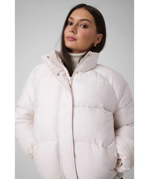 GUESS ダウンジャケット ホワイト ベルト付き Down jacket guess ジャケット ゲス ダウンジャケット エルエイチピー LHP
