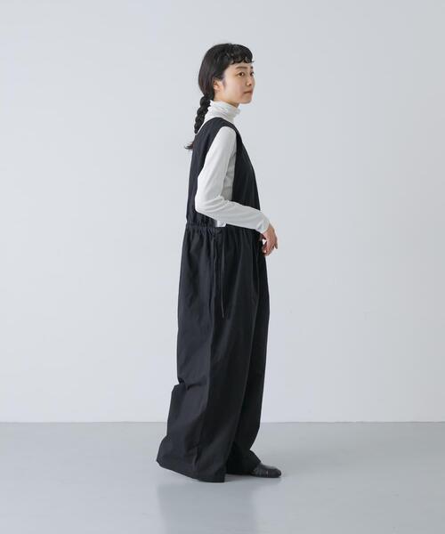 かぐれ サロペット オーバーオール 「2サイズ展開」サイドギャザー