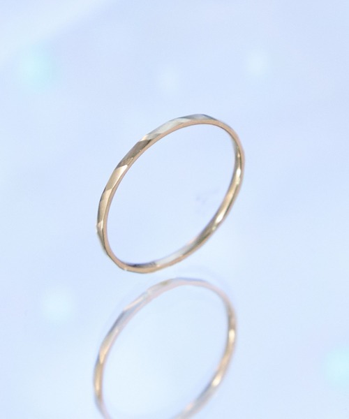 JUPITER 指輪 リング 「K10」スリムリング/細リング/ゴールド「動画