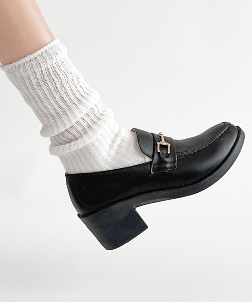 ビットローファー Shoes in Closet（シュークロ） ローファー 超軽量厚底 マニッシュ