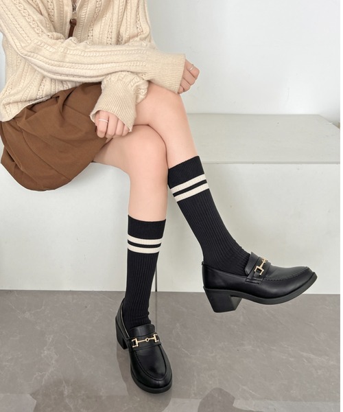 Shoes in Closet（シュークロ） ローファー 超軽量厚底 マニッシュ