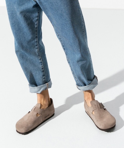 BIRKENSTOCK スリッポン London Suede 「レギュラー幅」 ユニ