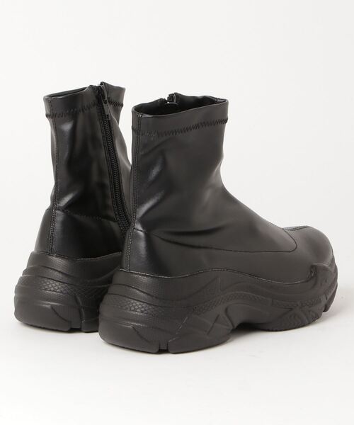 【新品未使用】HUNTER 2wayブーツ　靴下付き LOVEHUNTER ブーツ Love Hunter / 厚底スニーカーソール
