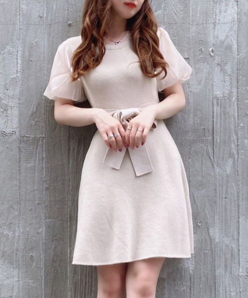 ワンピース 光沢スリーブニットワンピース Zozotown Paypayモール店 通販 Paypayモール