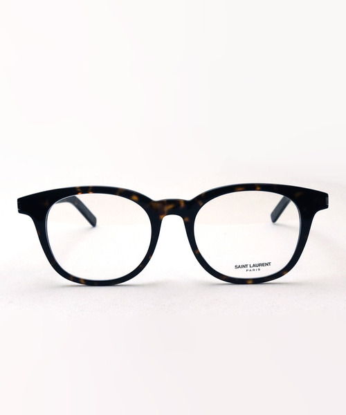 伊達メガネ メガネ 眼鏡 「SAINT LAURENT/サンローラン」スクエア メガネ SL289 SLIM 002 レディース_3