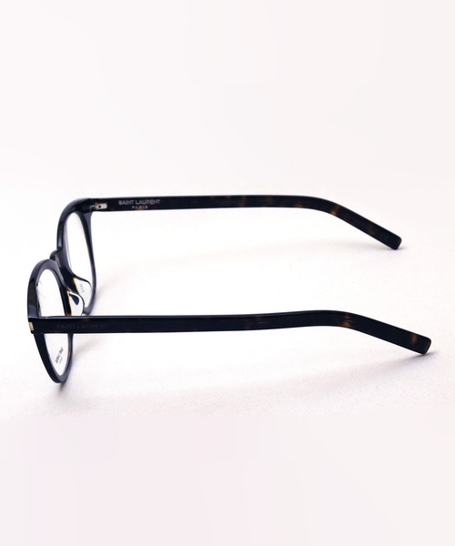 伊達メガネ メガネ 眼鏡 「SAINT LAURENT/サンローラン」スクエア メガネ SL289 SLIM 002 レディース_4