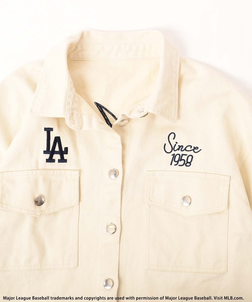 【MLB】ワークジャケット BACK TO THE FIELD ブラウス シャツ 「MLB」ワークジャケット