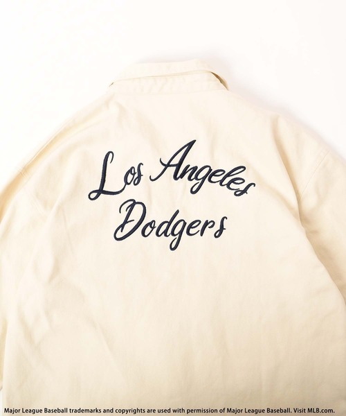 【MLB】ワークジャケット BACK TO THE FIELD ブラウス シャツ 「MLB」ワークジャケット