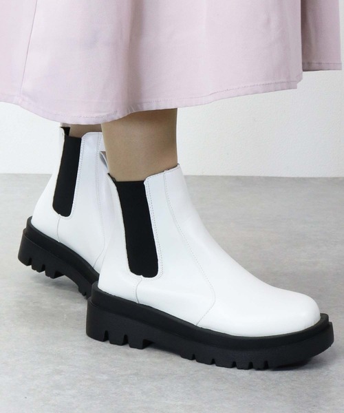 【国内正規品】OFF-WHITE CHELSEA BOOTIE チェルシーブーツ LibertyDoll（リバティードール） サイドゴア ブーツ LIBERTYDOLL /超
