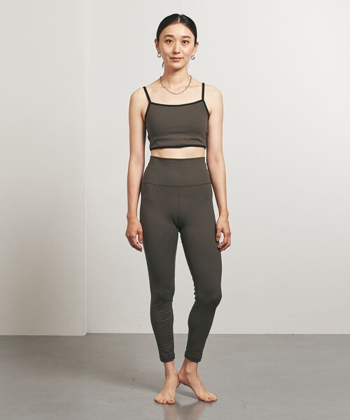 トゥーユナイテッドアローズ　リボンレギンス　ブラウン TO UNITED ARROWS レギンス スパッツ 「TO ARROWS」SUNNY