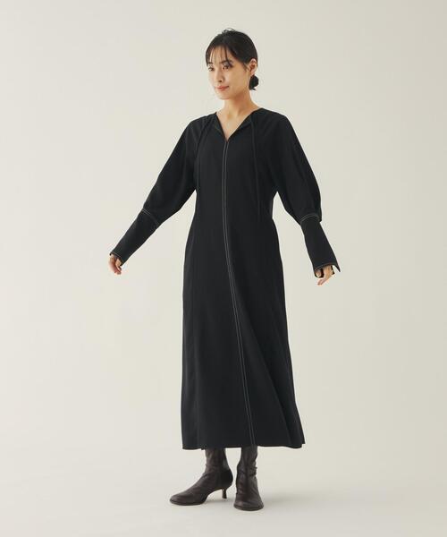 ワンピース Emmel Refines Em パイピング ステッチ ワンピース Zozotown Yahoo 店 通販 Yahoo ショッピング