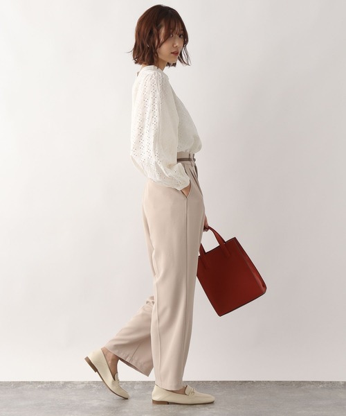シャツ ブラウス カットワークレースブラウス/349503 レディース | GLOBAL WORK | 03