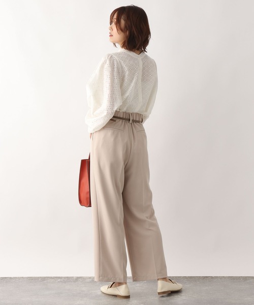 シャツ ブラウス カットワークレースブラウス/349503 レディース | GLOBAL WORK | 04