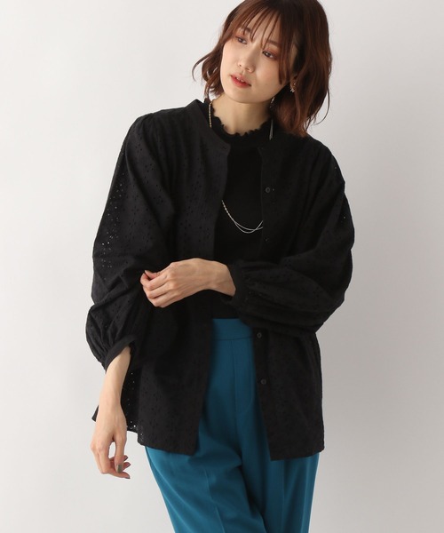 シャツ ブラウス カットワークレースブラウス/349503 レディース | GLOBAL WORK | 10