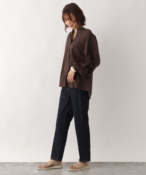 シャツ ブラウス カットワークレースブラウス/349503 レディース | GLOBAL WORK | 13