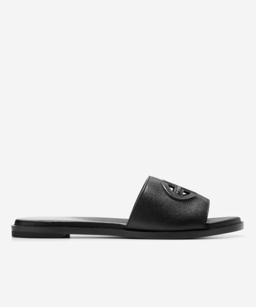 コール ハーン COLE HAAN フリン ロゴ スライド サンダル womens