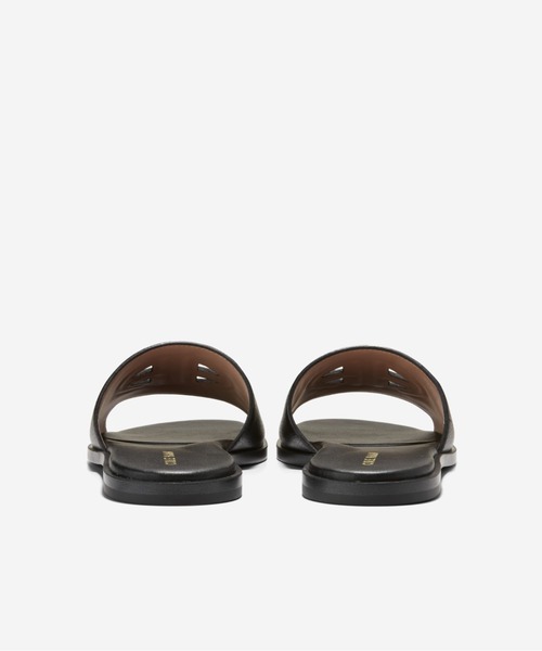 セール☆COLE HAAN フリン ロゴ スライド サンダル（ブラック） セール29%OFF】コール ハーン COLE HAAN フリン ロゴ スライド
