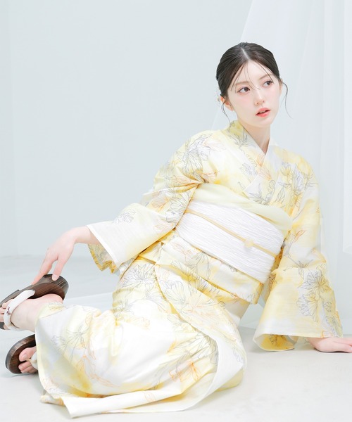 Dita（ディータ） 浴衣 1人で着られる浴衣5点セット 和歌山染工日本