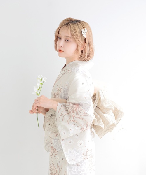 Dita 和歌山染工日本染め　浴衣 Dita（ディータ） 浴衣 1人で着られる浴衣5点セット 和歌山染工日本