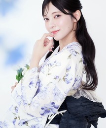 Dita（ディータ） ゆかた 浴衣 1人で着られる浴衣5点セット 和歌山染工