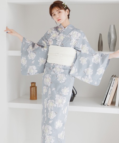 Dita（ディータ） 浴衣 1人で着られる浴衣5点セット 和歌山染工日本