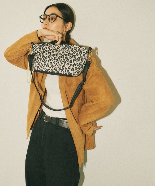 ショルダーバッグ バッグ 「TRIP.INN」2WAYポケット横型ショルダー