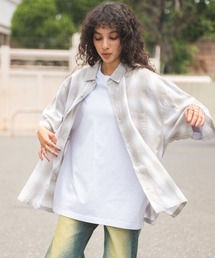 シャツ WEGO/オンブレチェックビッグシャツ メンズ レディース｜ZOZOTOWN Yahoo!店