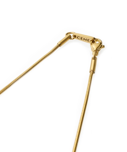 アレルギー対応 ネックレス 「CENE」セネ/1mmスネークチェーンネックレス/39cm レディース | CENE | 23