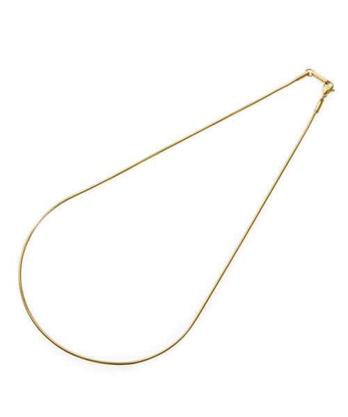 アレルギー対応 ネックレス 「CENE」セネ/1mmスネークチェーンネックレス/39cm レディース | CENE | 21