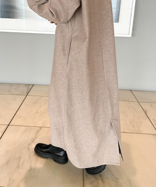 【新品】【大きいサイズ】【XL】SOBRE モノグラムジッパーワンピース ワンピース 「サイズ展開あり」フロントジップワンピース