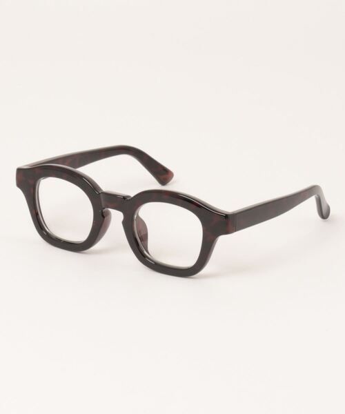 JUGLANS（ユグランス） 伊達メガネ メガネ 眼鏡 太縁 伊達メガネ
