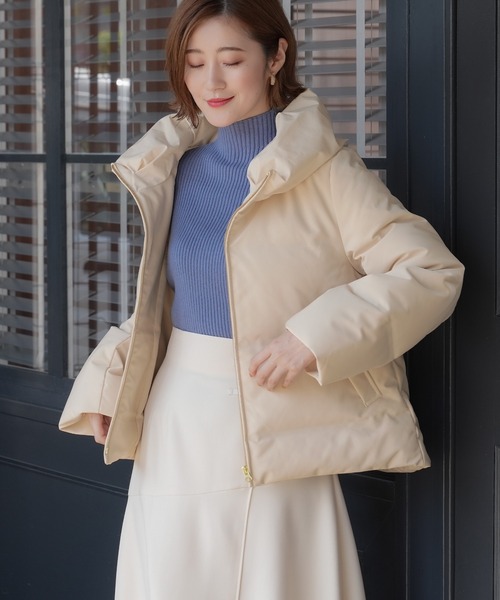 TRUDEA（トルディア） ダウン ダウンジャケット シームレス ショート