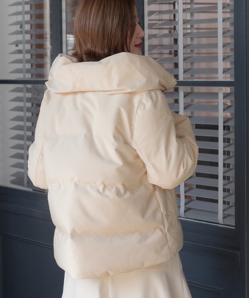 TRUDEA（トルディア） ダウン ダウンジャケット シームレス ショート