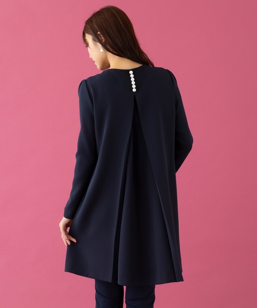 Rose Tiara（ローズティアラ） チュニック パール付レイヤード風