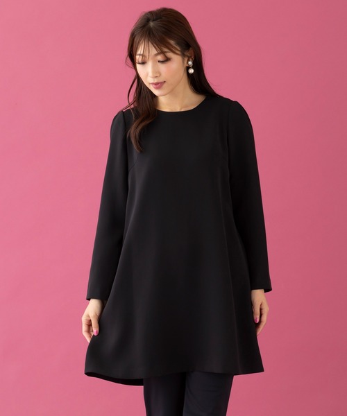 Rose Tiara（ローズティアラ） チュニック パール付レイヤード風