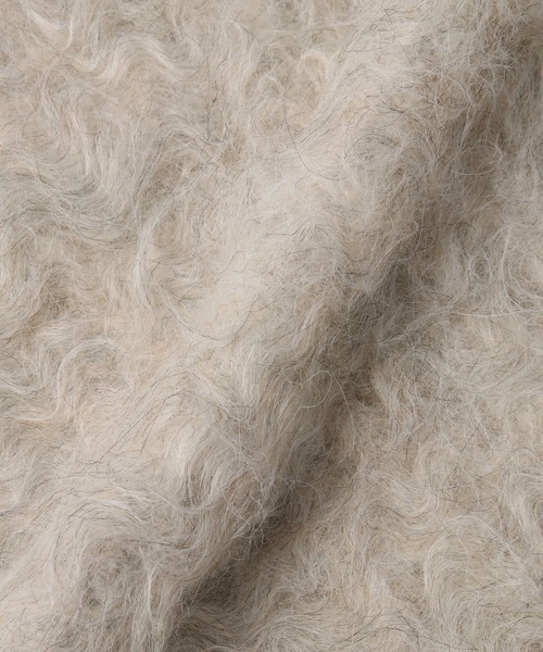 VIS（ビス） ストール マフラー ふわふわ毛混シャギーストール