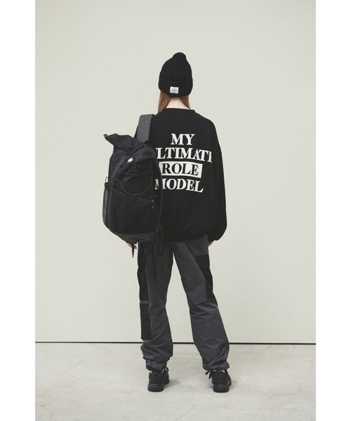 新品未使用リベーレのユニセックスデザインスウェットシャツ LIBERE トレーナー スウェット R.M SWEATSHIRT メンズ