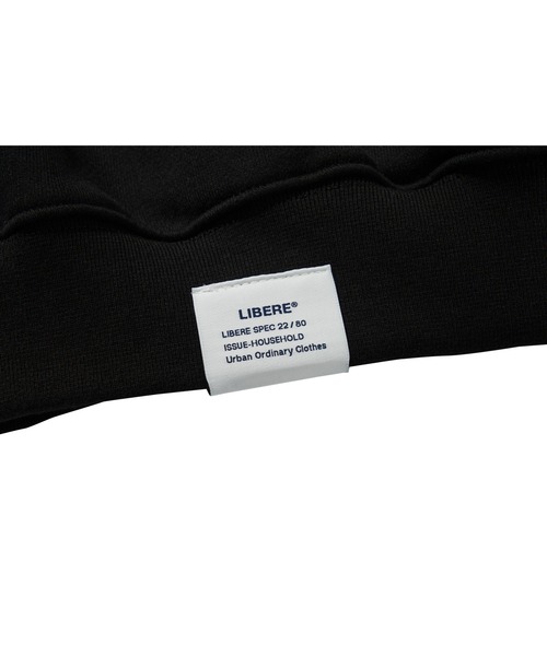 新品未使用リベーレのユニセックスデザインスウェットシャツ LIBERE トレーナー スウェット R.M SWEATSHIRT メンズ