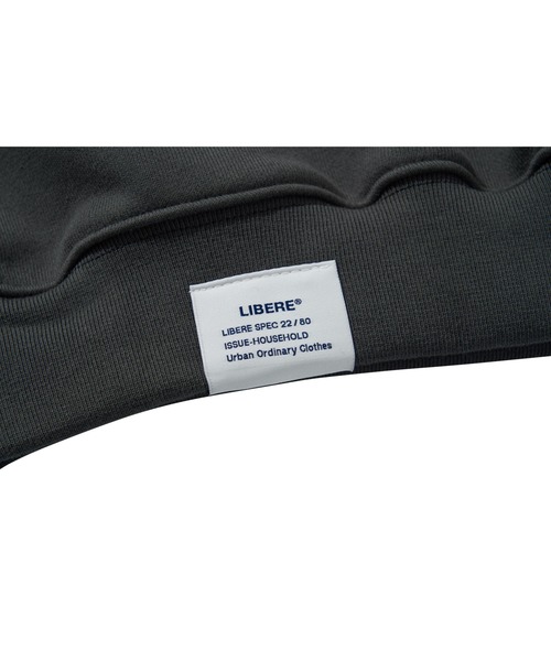 LIBERE ブラック トレーナー M LIBERE トレーナー スウェット R.M SWEATSHIRT メンズ