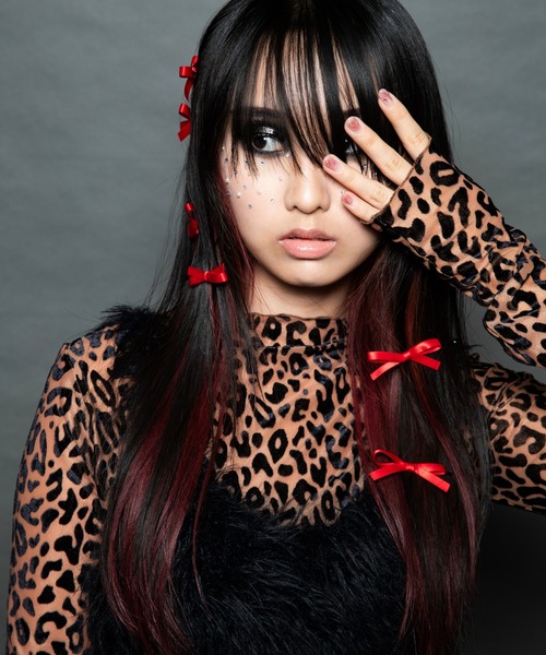 タンクトップ ノースリーブ ANNA SUI NYC モンスターシャギー