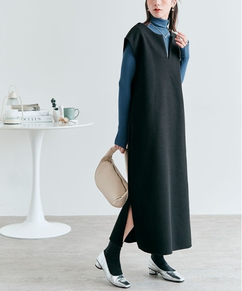 ジャンパースカート ウールライク ジャンスカ : ZOZOTOWN Yahoo!店