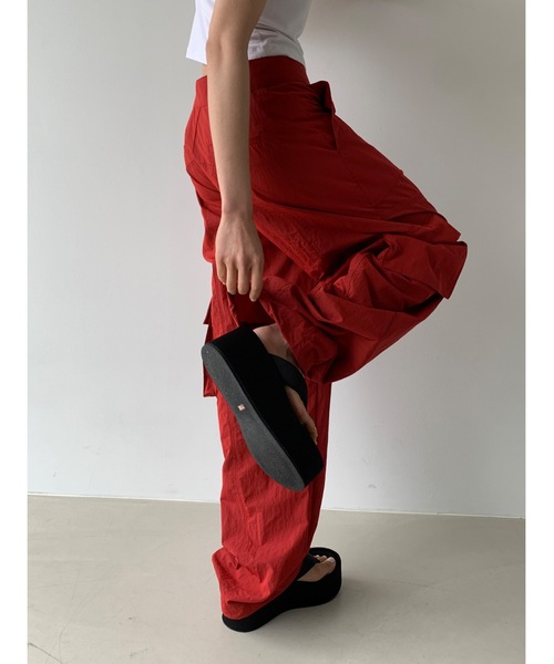 Didot.showroom カーゴパンツ 「DIDOT.」ヒップ ステッチ